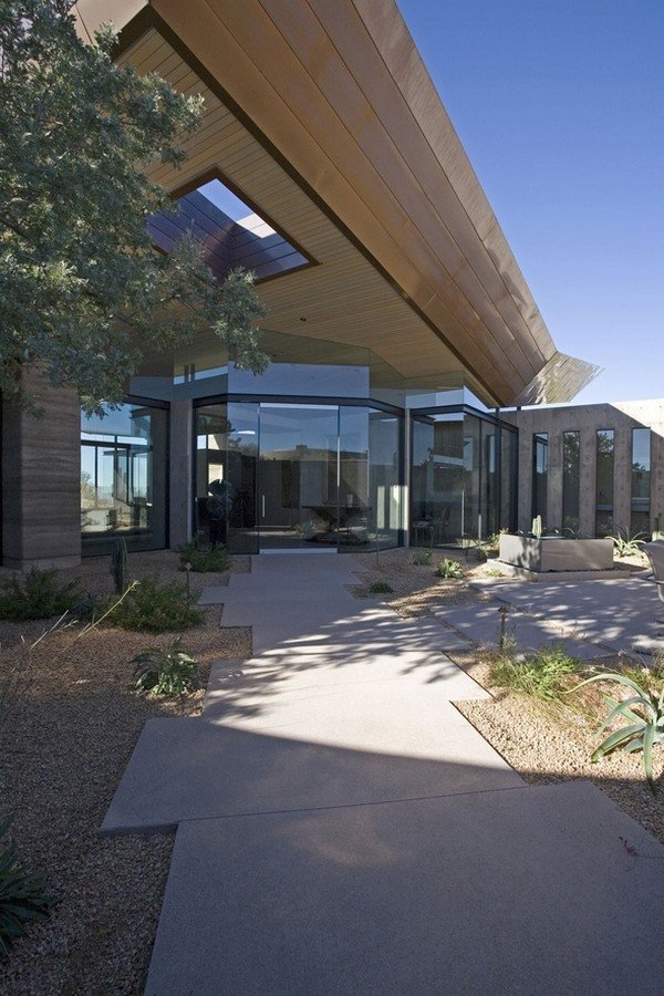 沙漠之翼：亚利桑那州沙漠别墅设计