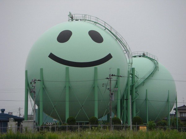 超可爱的日本天然气罐喷绘艺术