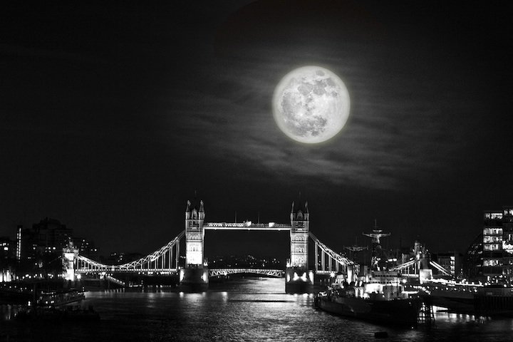 10张完美的超级月亮（Supermoon）摄影图片