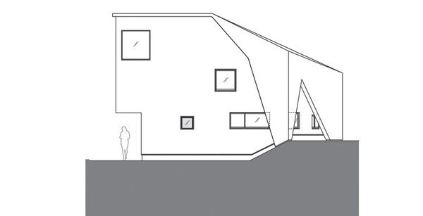 非对称的建筑：日本Ysy住宅设计