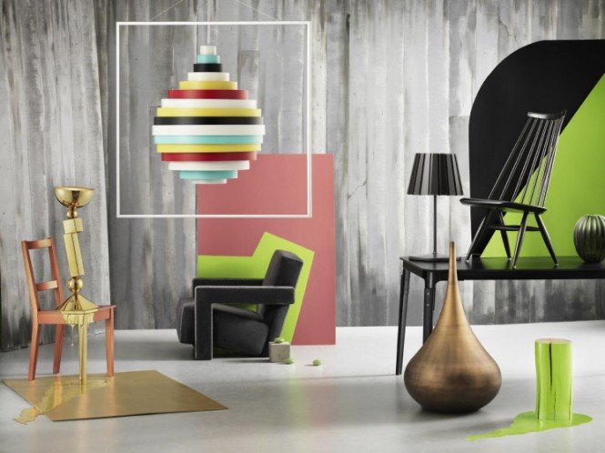 瑞典设计师Sara Sjögren：色彩缤纷的室内设计