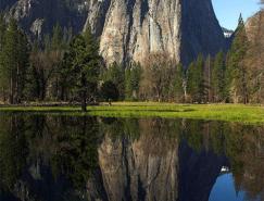 风光摄影欣赏：山的倒影