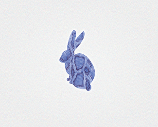 标志设计元素运用实例：兔子