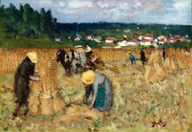 法国印象派画家Pierre Eugene Montezin(1874-1946)