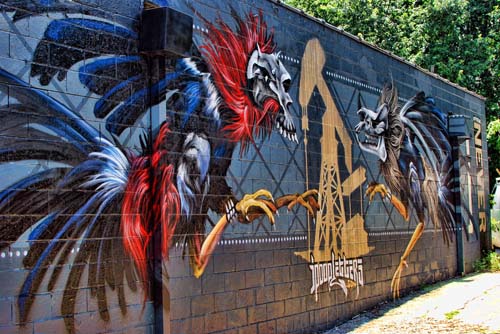 50个神奇创意的街头艺术作品