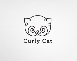 标志设计元素运用实例：猫