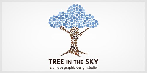 标志设计元素运用实例：树