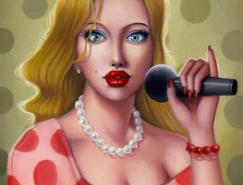 Sarah&nbsp;Joncas人物插画