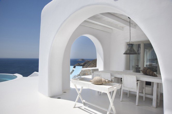 饱览地中海美景：希腊Mykonos岛别墅