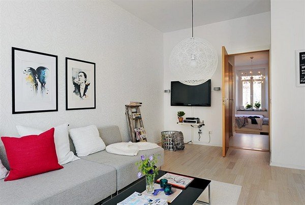 瑞典74平米公寓室内设计