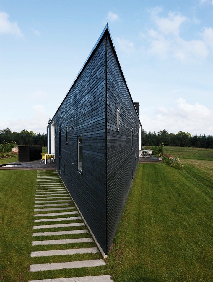 丹麦三角外形住宅设计