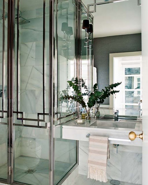 Art Deco装饰艺术风格浴室设计