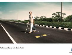 大众帕萨特广告：辅助刹车系统