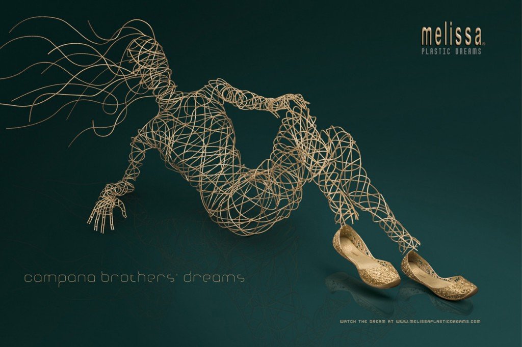 超强创意的鞋广告设计
