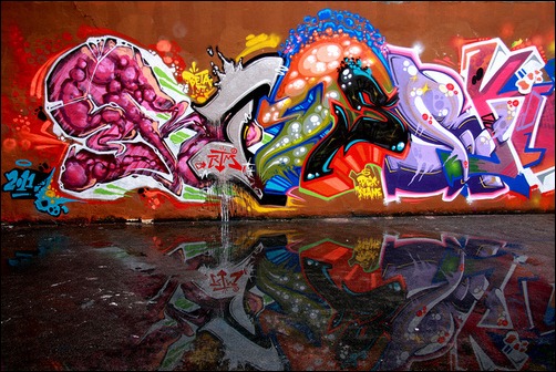 70个国外街头涂鸦艺术作品欣赏