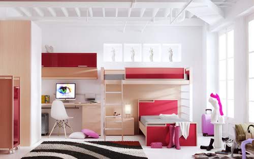 五款不同主题的青少年卧室设计