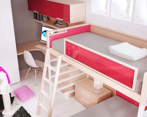 五款不同主题的青少年卧室设计