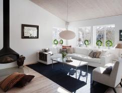 北欧风情：白色栅栏环绕&nbsp;迷人的家