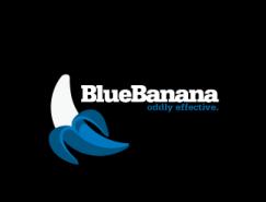 标志设计元素运用实例：香蕉和桔子