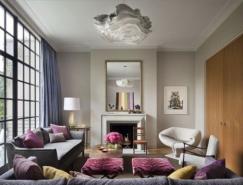 非常温馨的室内装饰：纽约Townhouse联排别墅