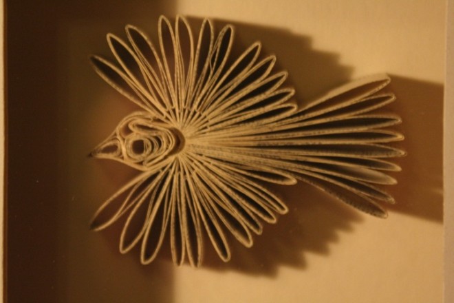 英国艺术家Bronia Sawyer: 纸鸟