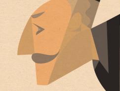 简单的线条和用色：意大利Riccardo&nbsp;Guasco插画作品