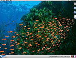 Samsung&nbsp;S1&nbsp;Mini移动硬盘广告