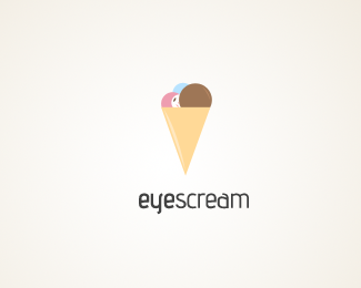 标志设计元素运用实例：冰淇淋和冰棍
