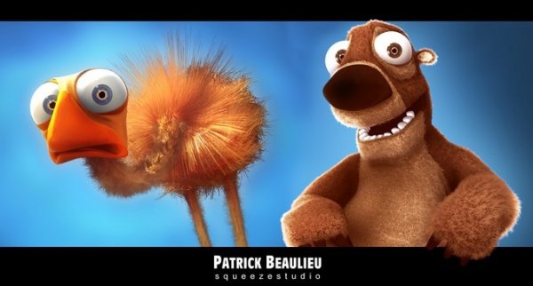 Patrick Beaulieu 3D角色设计