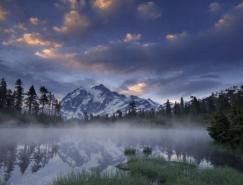 美丽的湖摄影欣赏