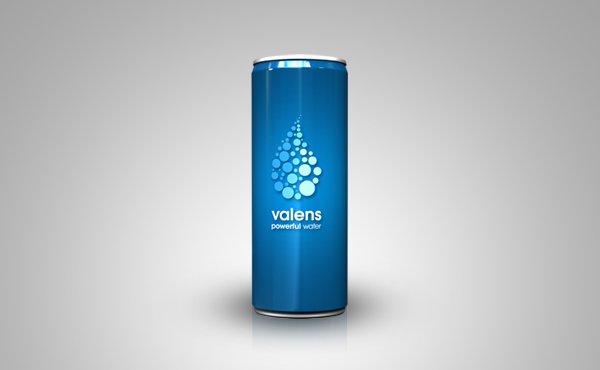 品牌VI设计：Valens能量饮料