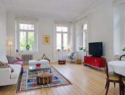 有趣的装饰元素:&nbsp;北欧风格81平米公寓设计