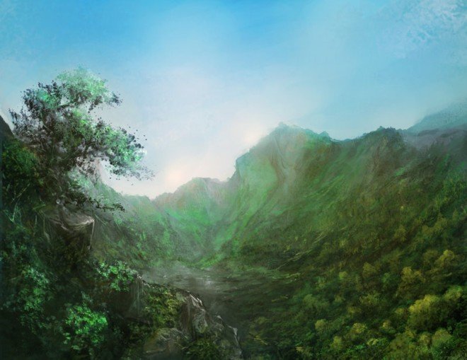 50张精美的森林和热带雨林CG风景欣赏