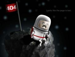 富有创意和趣味性的404页面设计