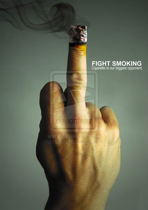 53款反吸烟广告精彩案例