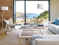 安逸和舒适的西班牙两层海景住宅