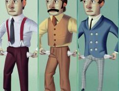 Nigel&nbsp;Buchanan幽默风趣的插画欣赏