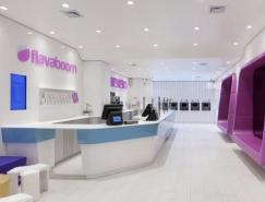 前卫的色彩：Flavaboom酸奶冰淇凌店室内设计