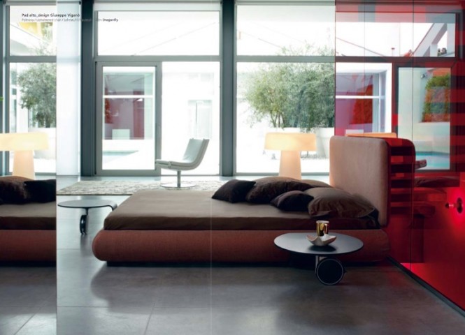 家具制造商Bonaldo时尚床设计