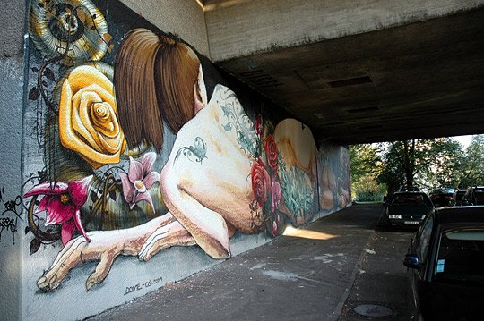 国外创意街头涂鸦艺术