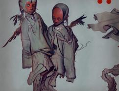 Joao&nbsp;Ruas黑暗风格插画