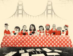 Juan&nbsp;F.&nbsp;Leguizamon充满趣味的插画