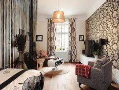 优雅的北欧36平米小公寓设计