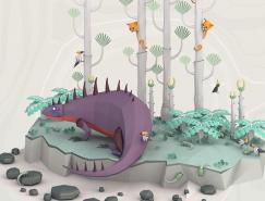 荷兰Erwin&nbsp;Kho插画欣赏