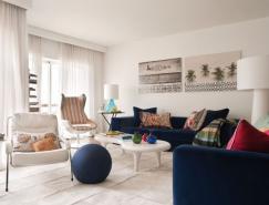 色彩与图案交织的葡萄牙温馨公寓设计