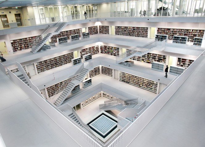 建筑欣赏：斯图加特新图书馆