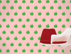 多彩图案的儿童房间壁纸欣赏