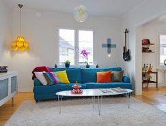 斯德哥尔摩清新风格的复式公寓设计