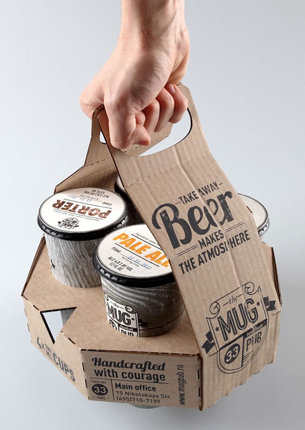 50个漂亮的创意啤酒瓶包装设计