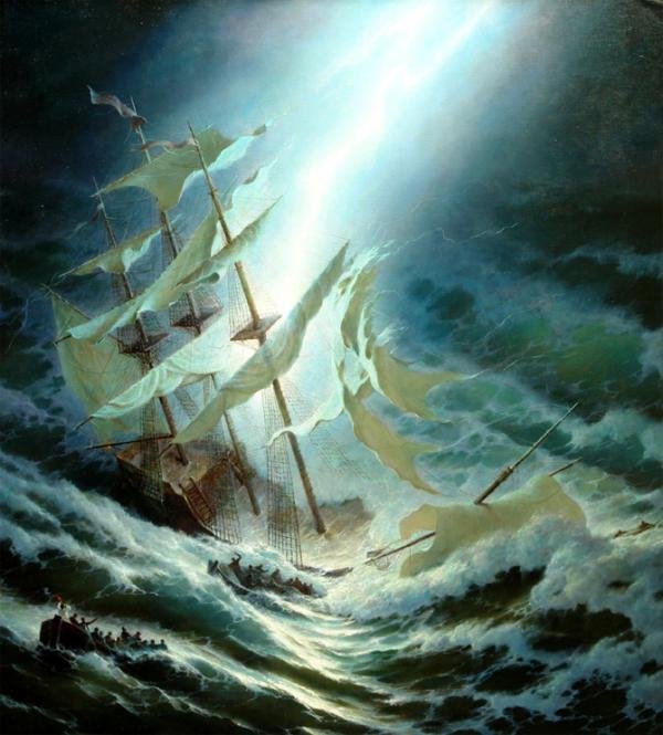 George Dmitriev海景绘画作品